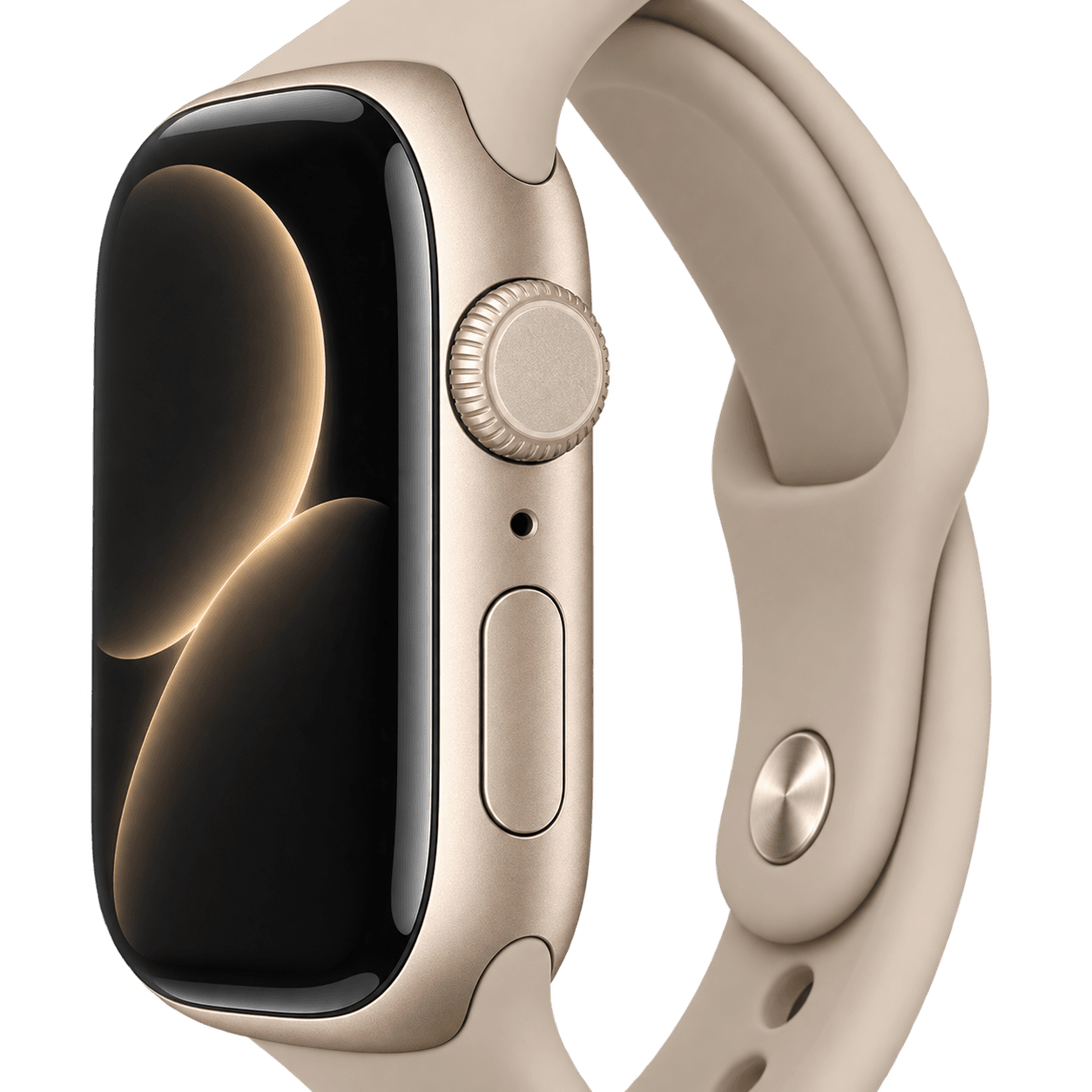 Смарт-часы Apple Watch Series 12, алюминий, 46 мм, Light Gold, ремешок Sand
