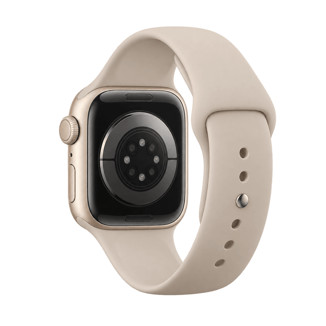 Смарт-часы Apple Watch Series 12, алюминий, 46 мм, Light Gold, ремешок Sand