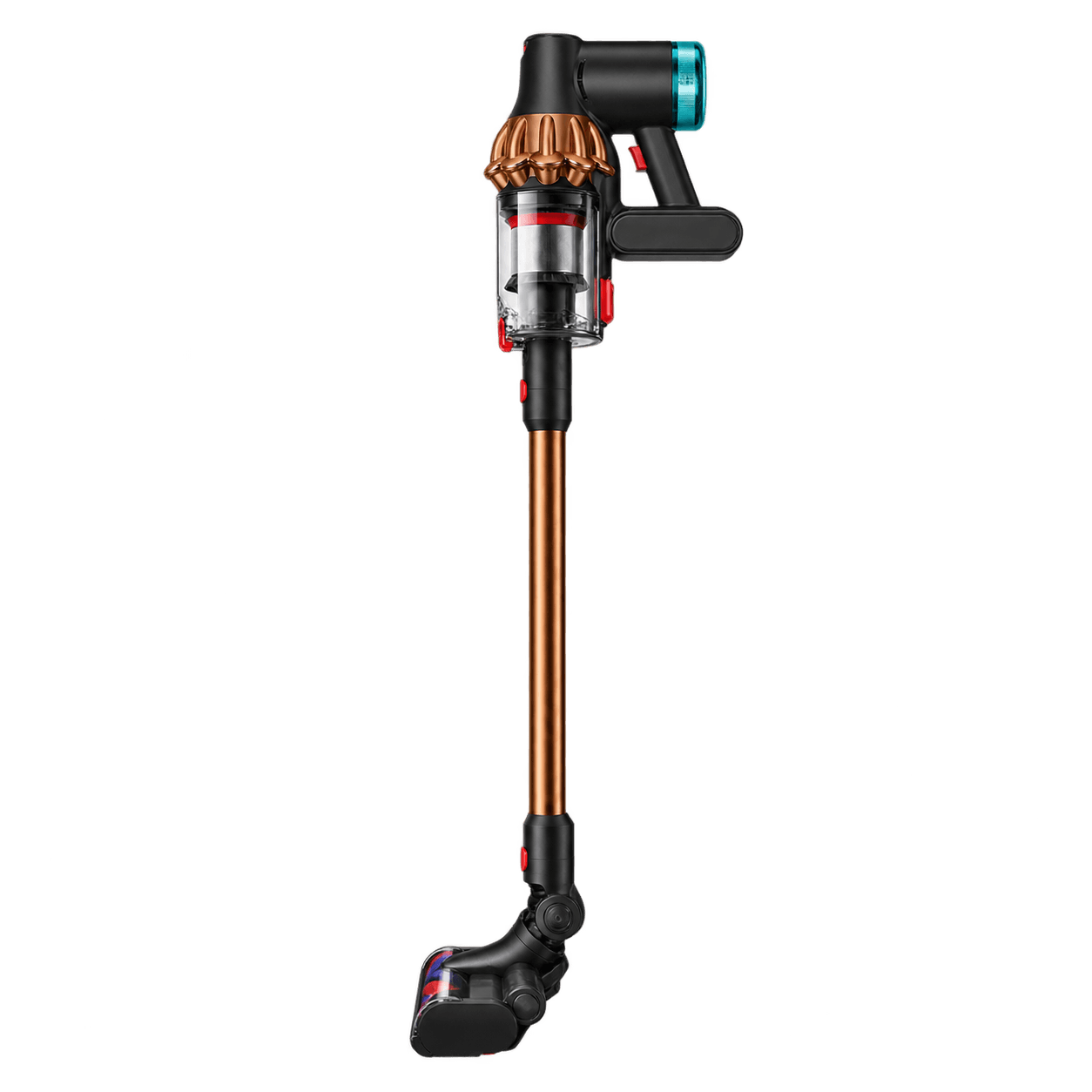 Пылесос Dyson V16 Piston Animal, черный с медным