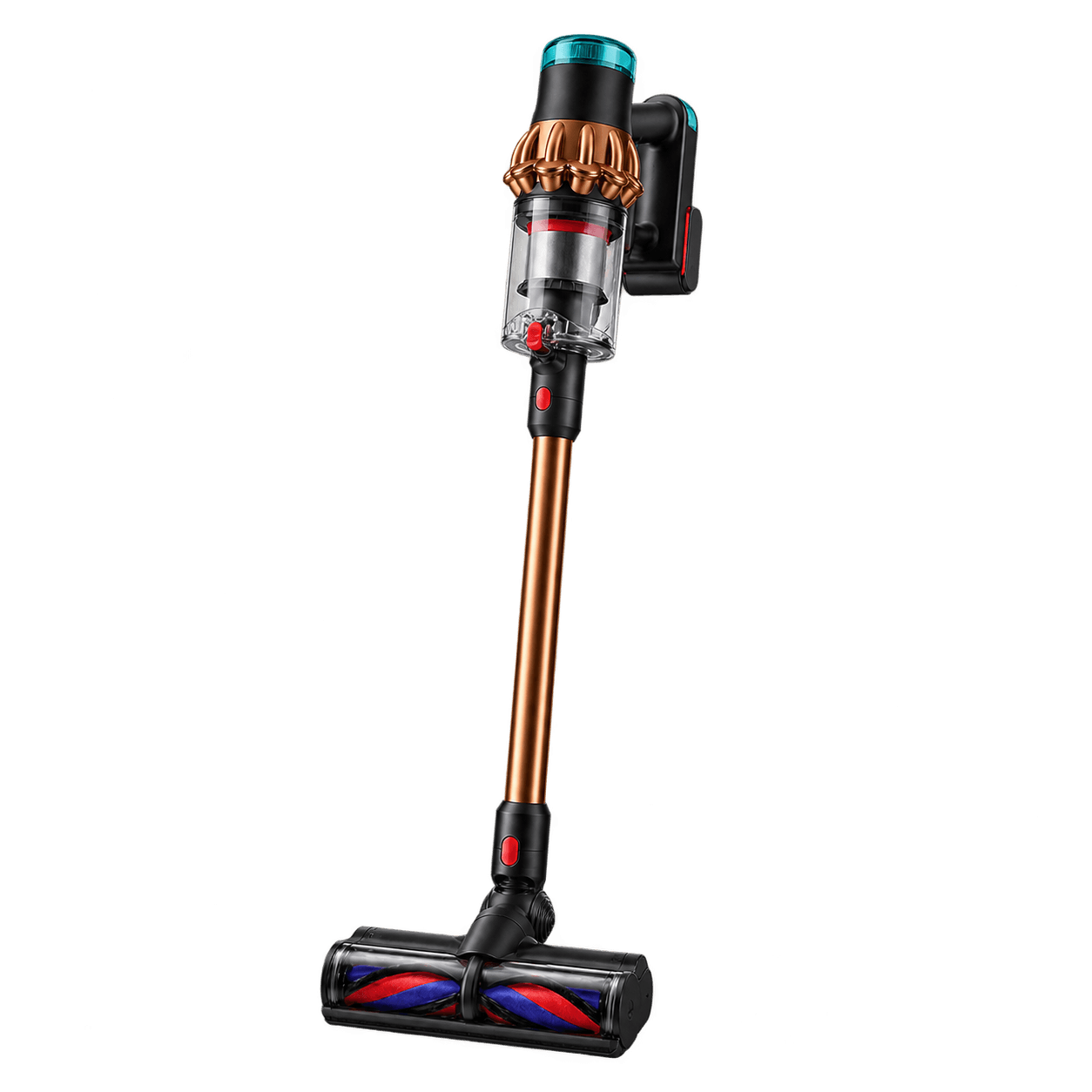 Пылесос Dyson V16 Piston Animal, черный с медным